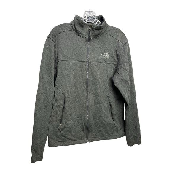 The North Face Ridgewall Softshell Full Zip WINDWALL Jacket Gray Men’s Small - Picture 1 of 8